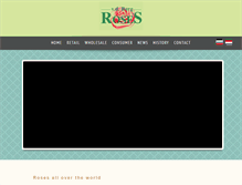 Tablet Screenshot of bergroses.com